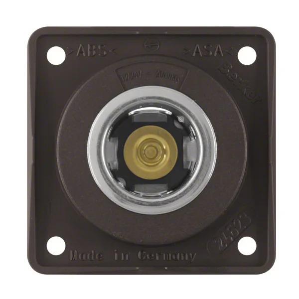 Berker Integro Powersteckdose 12 V,braun matt