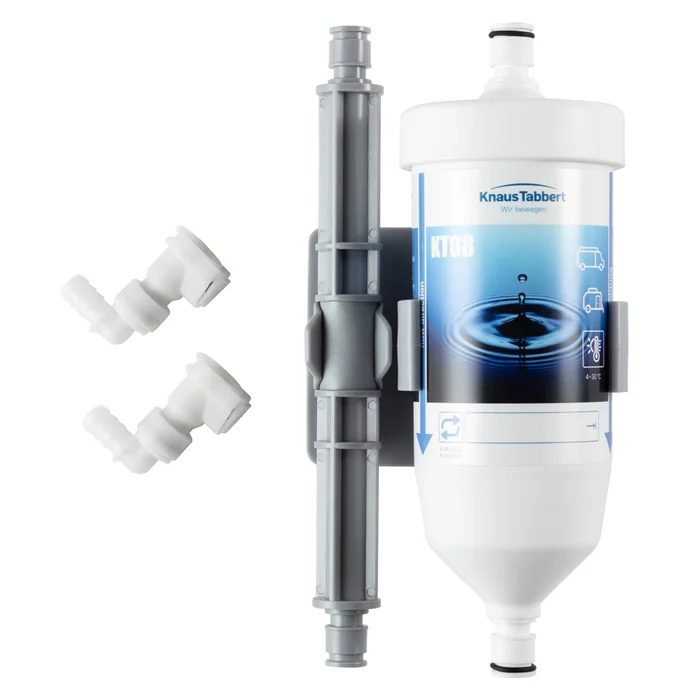 bluuwater Wasserfilter KT08 Set für Knaus/Tabbert vor Bj. 2022 – 90 Grad Anschl.