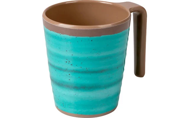 Bo-Camp Melamin Henkelbecher 400 ml Set 4 Stück