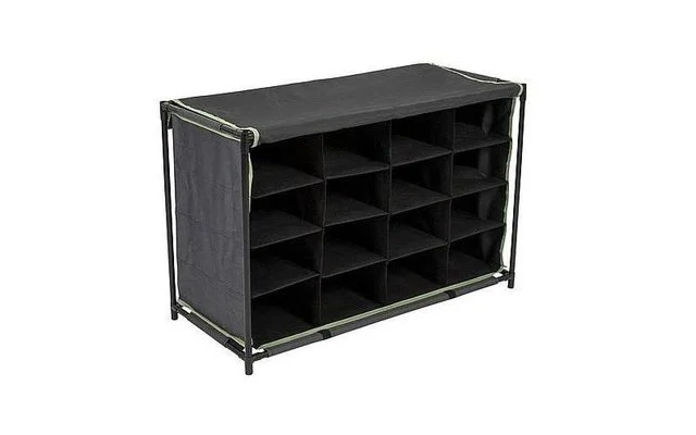 Bo-Camp Schrank faltbar mit 16 Fächer