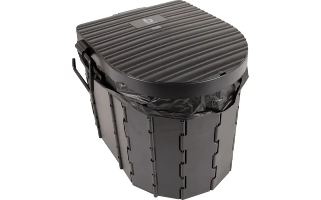 Bo-Camp Tragbare Campingtoilette Faltbar 7 Liter