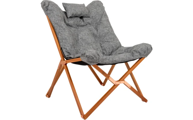 Bo-Camp Urban Outdoor Bloomsbury Relaxsessel mit Kissen Klappbar