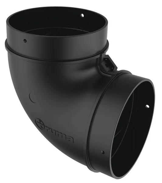 Bogen BG 80 – Ø 80 mm – Schwarz
