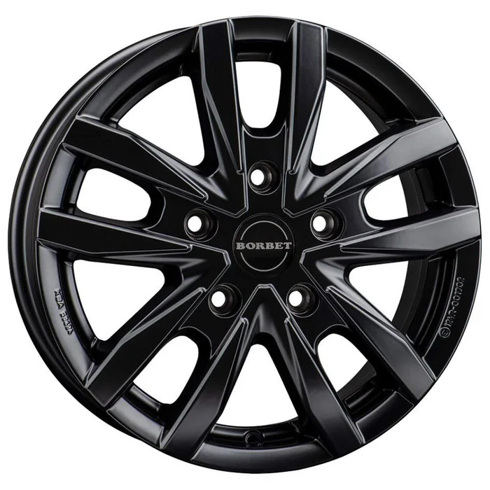 Borbet Alufelge CW5, 6,5×16 Zoll , VW Crafter ab 2017, black matt