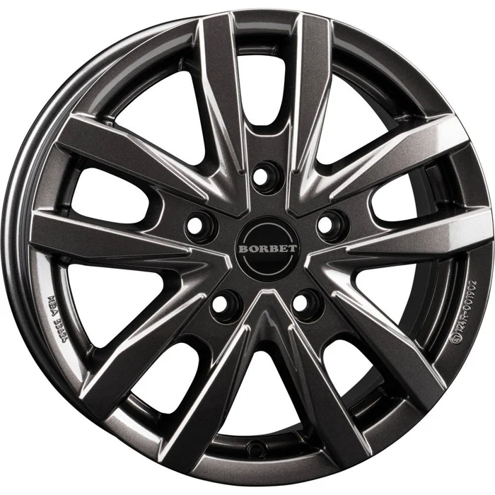 Borbet Alufelge CW5, Ducato, mistral anthracite glossy, Light Chassis