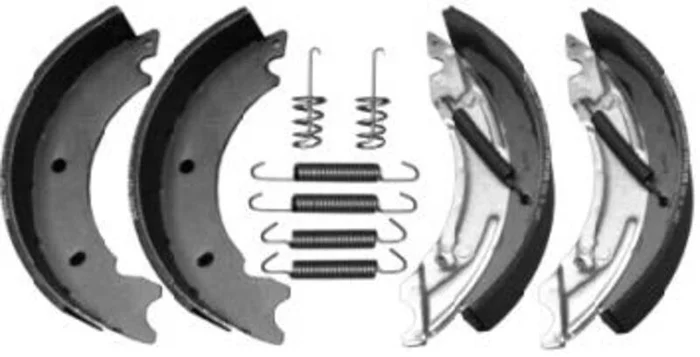 Bremsbacken- Set inkl. Flanschmutter – KNOTT 200 x 50 mm