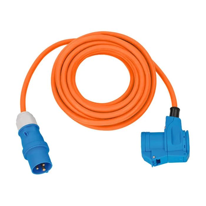 Brennenstuhl Camping CEE-Verlängerung mit Winkelkupplung, 10m