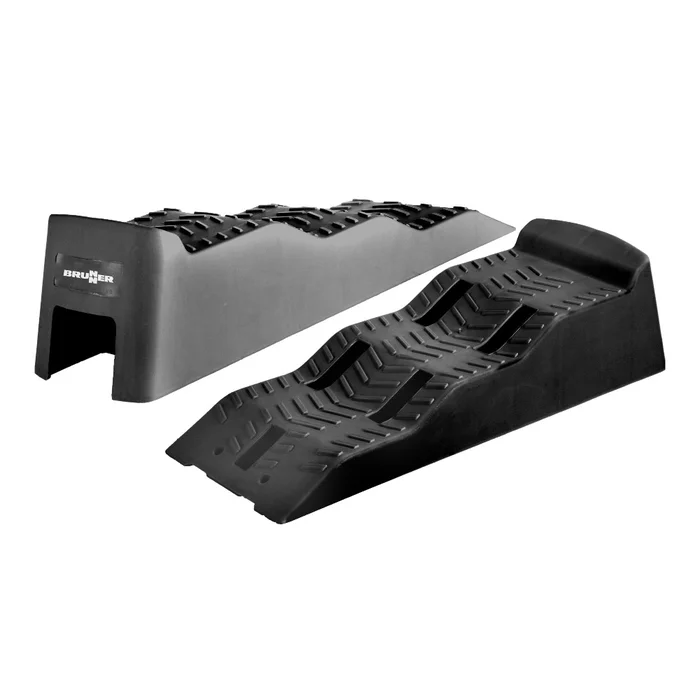 Brunner Auffahrkeil Equalizer XL 2 Stück, schwarz