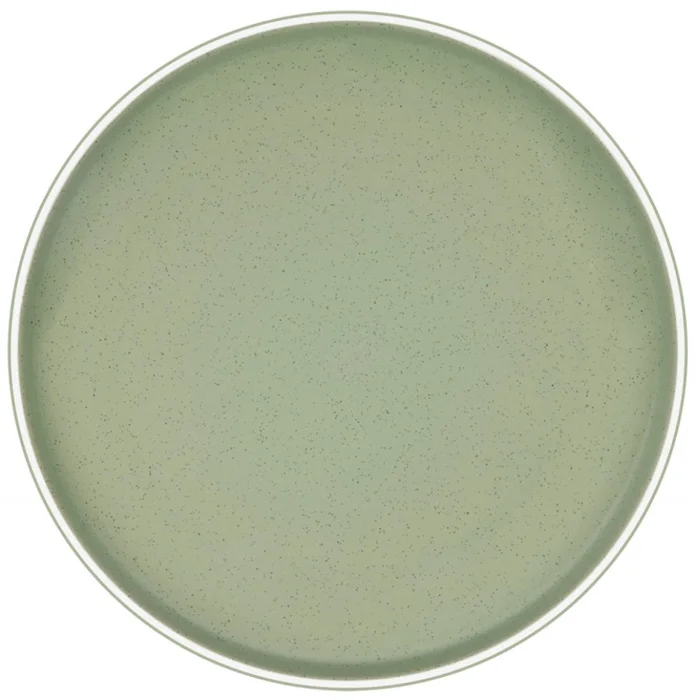 Brunner Dessertteller Dolomit 21 cm, grün