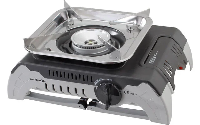 Brunner Devil 450 1-flammiger Kartuschen-Gaskocher inkl. Transportkoffer