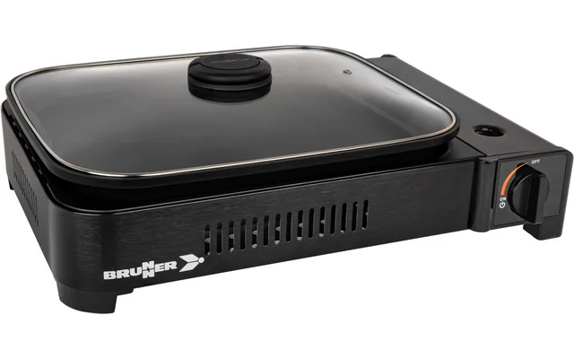 Brunner Devil Megagrill Tischgrill / Campinggrill 46 x 34,5 x 10 cm / 2200 W