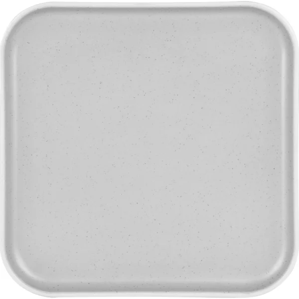 Brunner Essteller eckig Dolomit 25 x 25 cm Farbe weiß