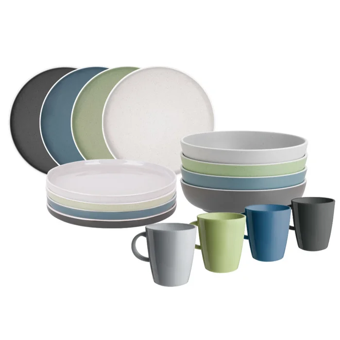 Brunner Geschirrset Lunch Box Dolomit, 16-teilig