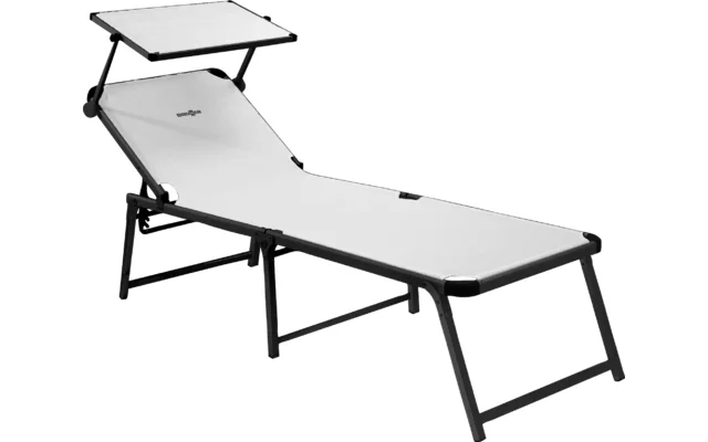 Brunner Marbella High Sonnenliege mit Sonnenschutzdach 198 cm