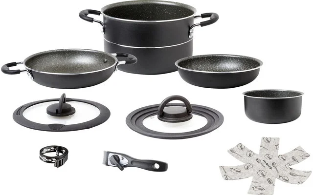 Brunner Pirate Vacublock Alu-Topfset 9 teilig