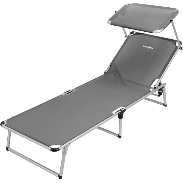 Brunner Sonnenliege Malibu, grau