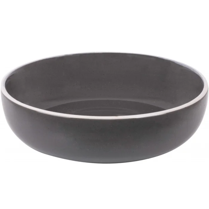 Brunner Suppenteller Dolomit 21 cm, grau