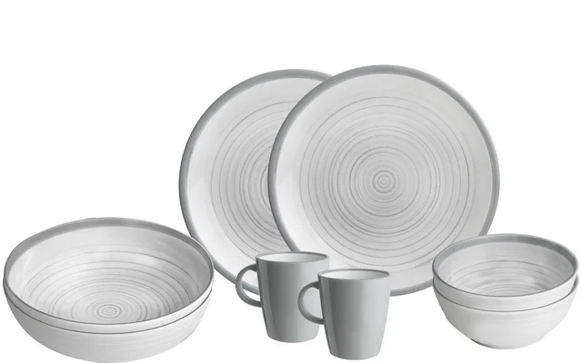 Brunner Tete-a-Tete Geschirrset 8 teilig 2 Personen