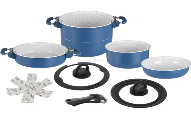 Brunner Topfset Carezza 7 + 1 teilig inklusive Magnetogrip