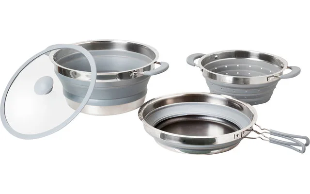 Brunner Volcano Faltbares Kochset 4-tlg.