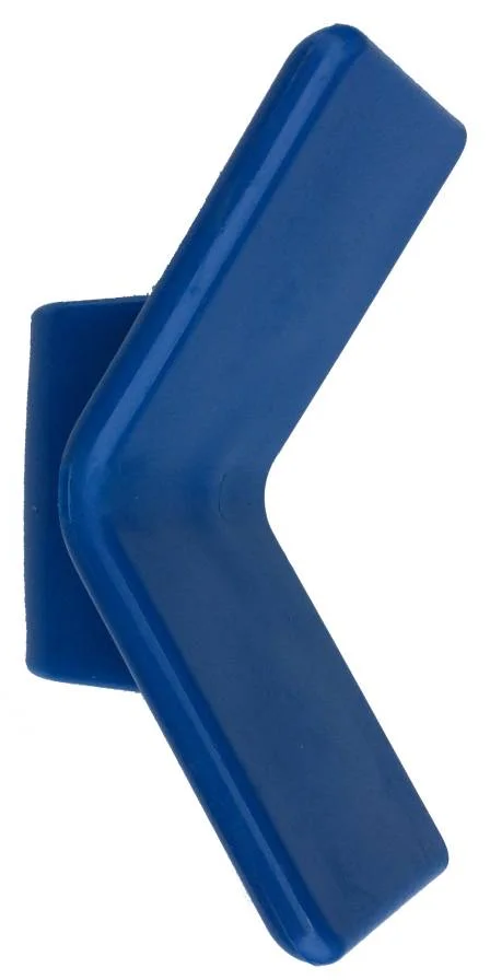 Bugstütze blau PE (streifenfrei) 72×22 mm
