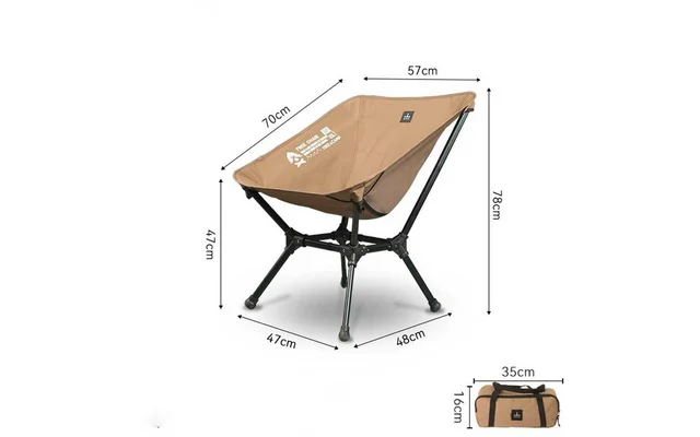 BusBoxx Defthike faltbarer Campingstuhl Free Chair