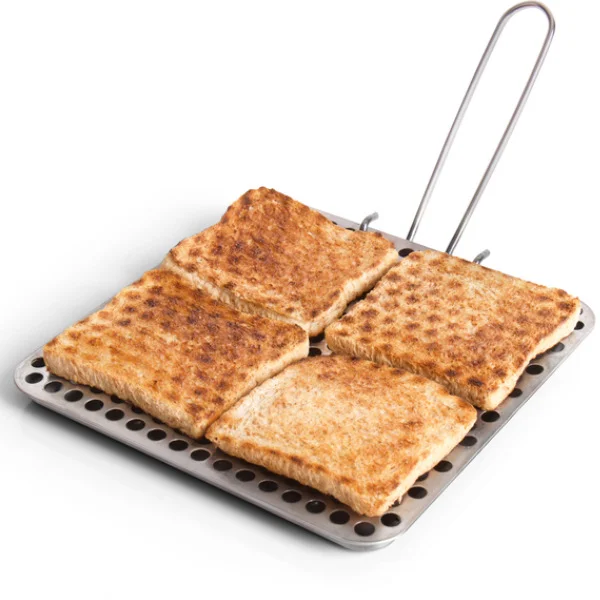Camp4 Edelstahl-Toaster mit Faltgriff