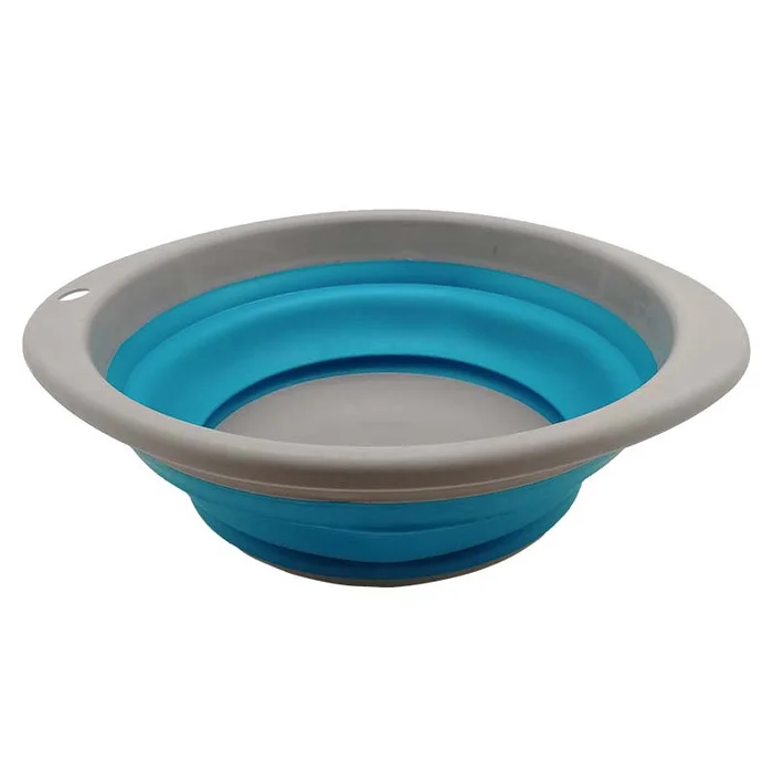 Camp4 faltbare Schüssel grau/petrol, 23,5 cm