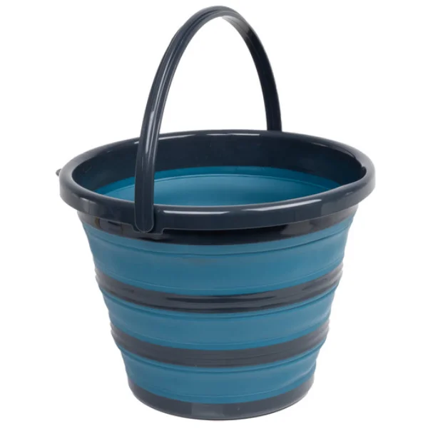 Camp4 faltbarer Eimer 10 Liter, petrol