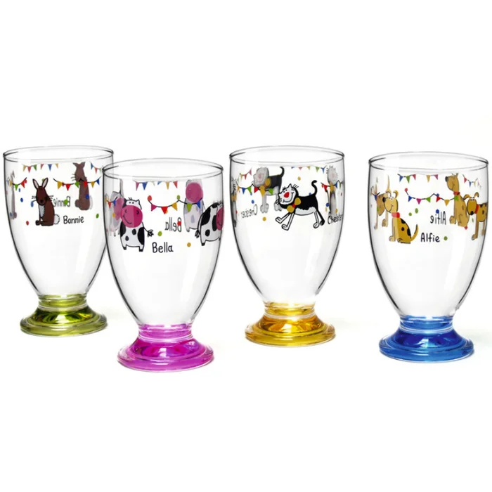 Camp4 Trinkgläser für Kinder, 4 x 200 ml