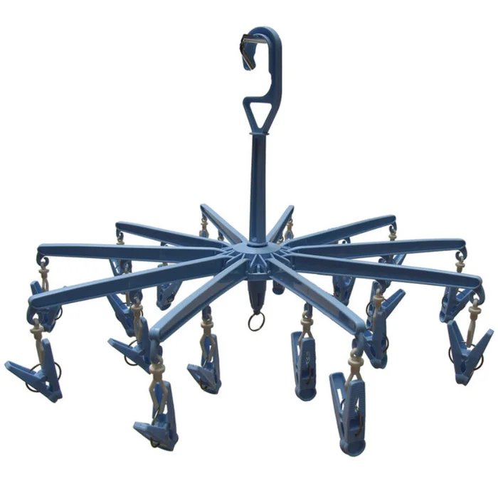 Camp4 Wäscherad Mella mit 20 Klammern, blau