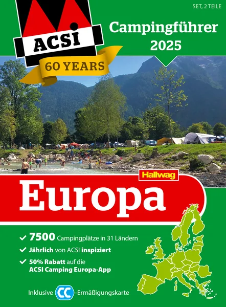 Campingführer Europa 2025 (2 Bände)