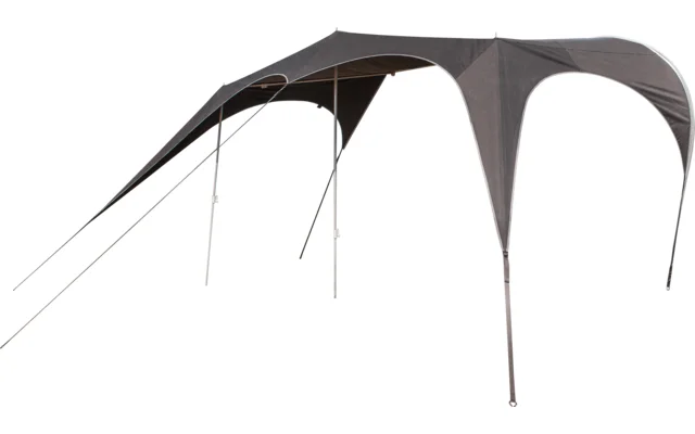Campooz Trekking Sonnensegel inkl. Gestänge für Wohnwagen Länge 325 cm