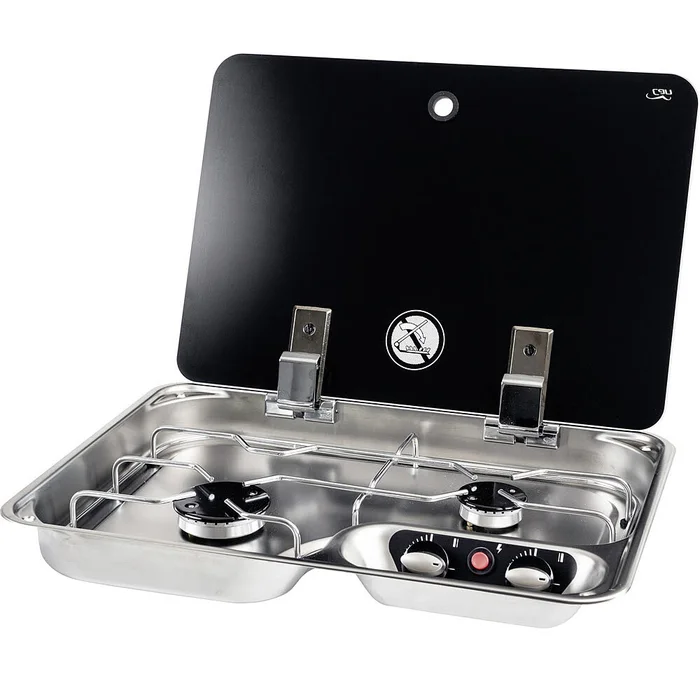 Can 2-flamm-Kocher mit elektronischer Zündung