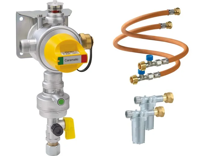 Caramatic DriveTwo-Set 30 mbar – Vertikaler Einbau