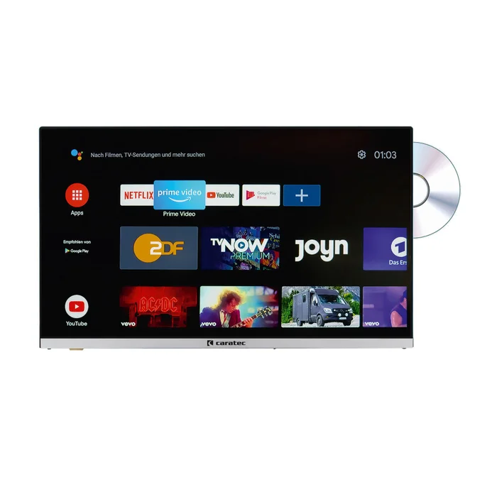 Caratec LED TV Vision Exclusive CAV240X-DB.SB Smart TV Bundle – 24 Zoll B-Ware