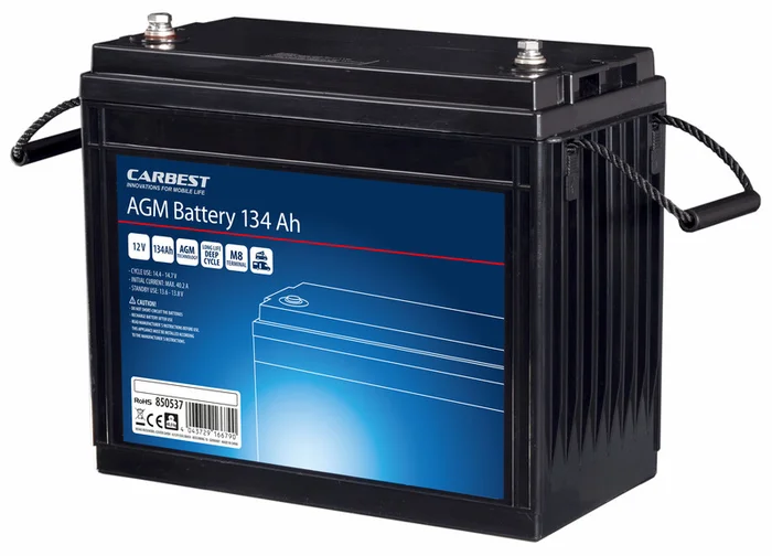 Carbest AGM Batterie 134Ah