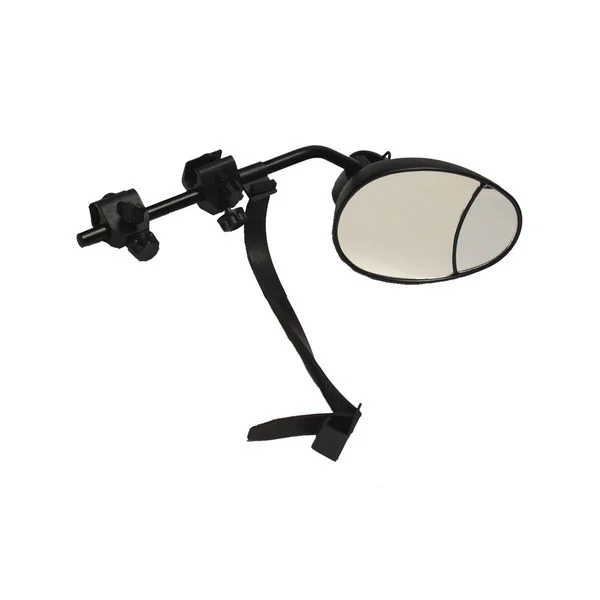 Carbest Caravanspiegel oval mit integriertem totem Winkel-Spiegel