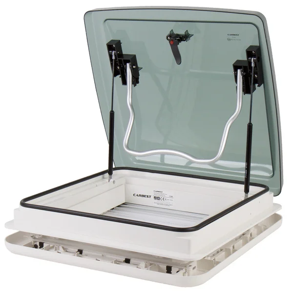 Carbest Dachhaube inkl. Verdunkelung und Moskitonetz, 40 x 40 cm