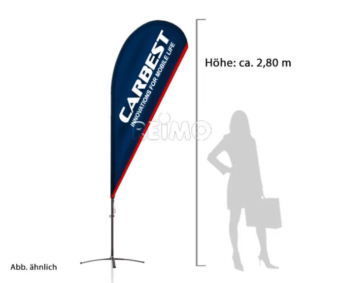Carbest Dropflag Komplettsystem