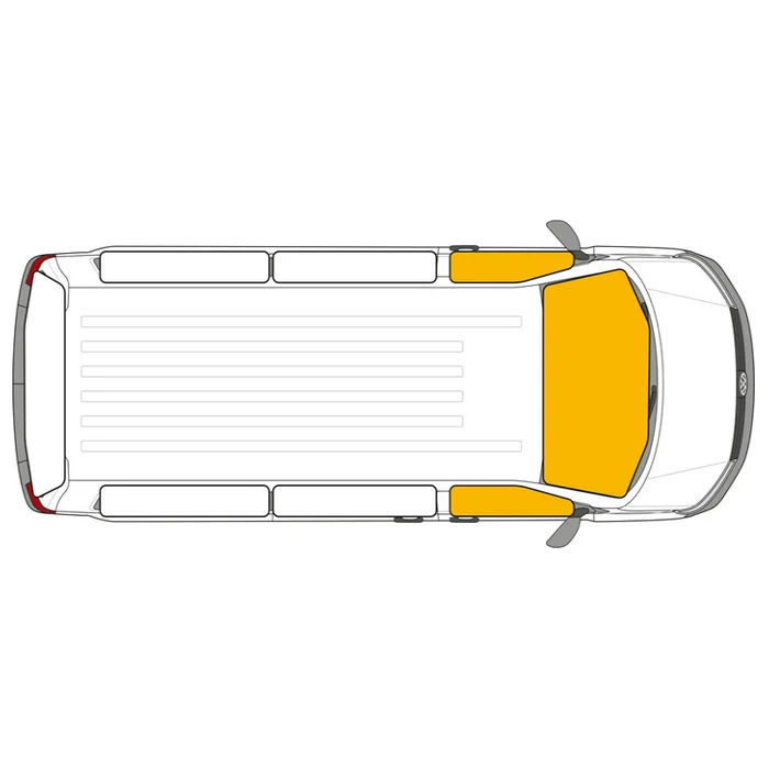 Carbest Magnet-Thermomatten, Fahrerhaus 3-tlg VW Caravelle/Multivan ab 2021