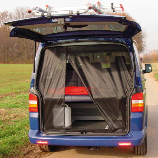 Carbest Moskitonetz Heckklappe für VW T5/T6 ab Bj. 2003 Gummizug