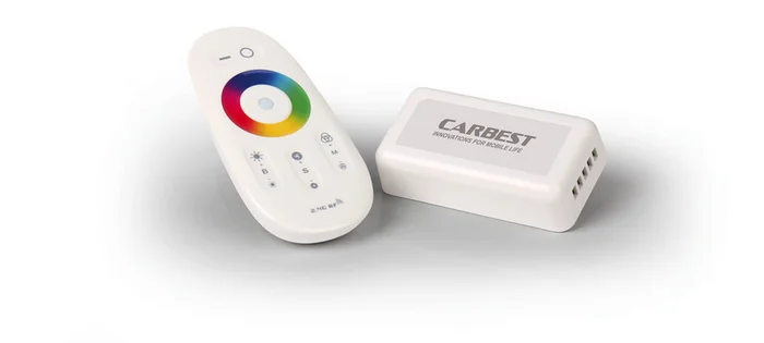 Carbest RGBW Controller mit Touch-Fernbedienung – Passend für LED-Flexband 83175