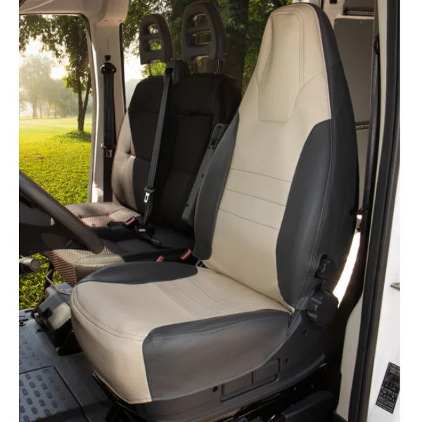 Carbest Schonbezug für Fiat Ducato ab Baujahr 2007, grau/beige