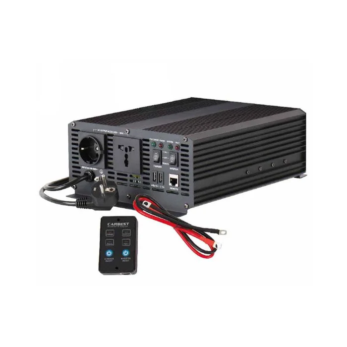 Carbest Sinus-Wechselrichter mit Netzvorrangschaltung, 1000 W