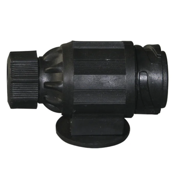 Carbest Stecker 13-polig Wohnwagenstecker mit Arretierungsplatte
