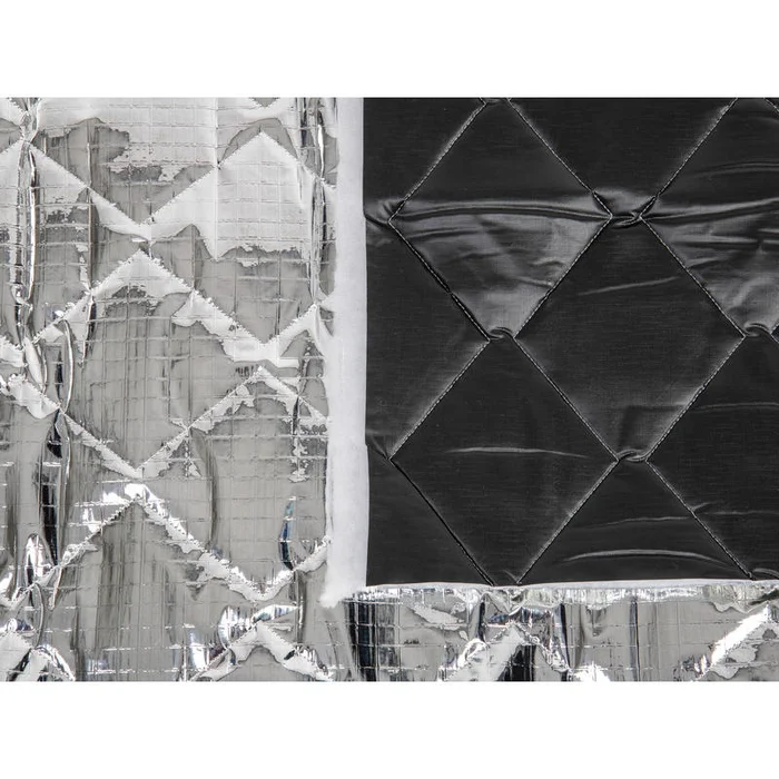 Carbest Thermomatte Do-it-yourself 7-lagig Schwarz / Silber