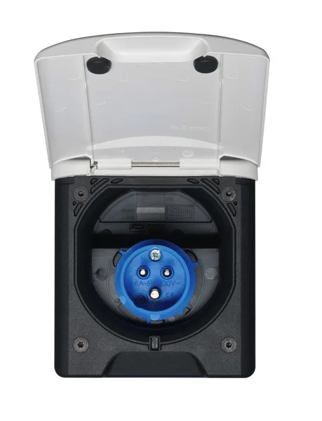 CEE Steckdose mit Magnetverschluss – Weiß – Lose