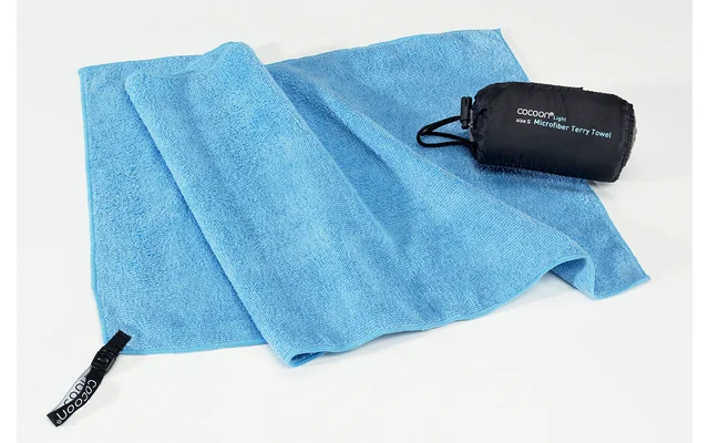 Cocoon Microfiber Handtuch Light light blue