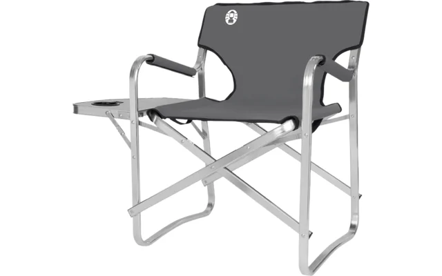 Coleman Deck Chair Klappbarer Campingstuhl Aluminium silber